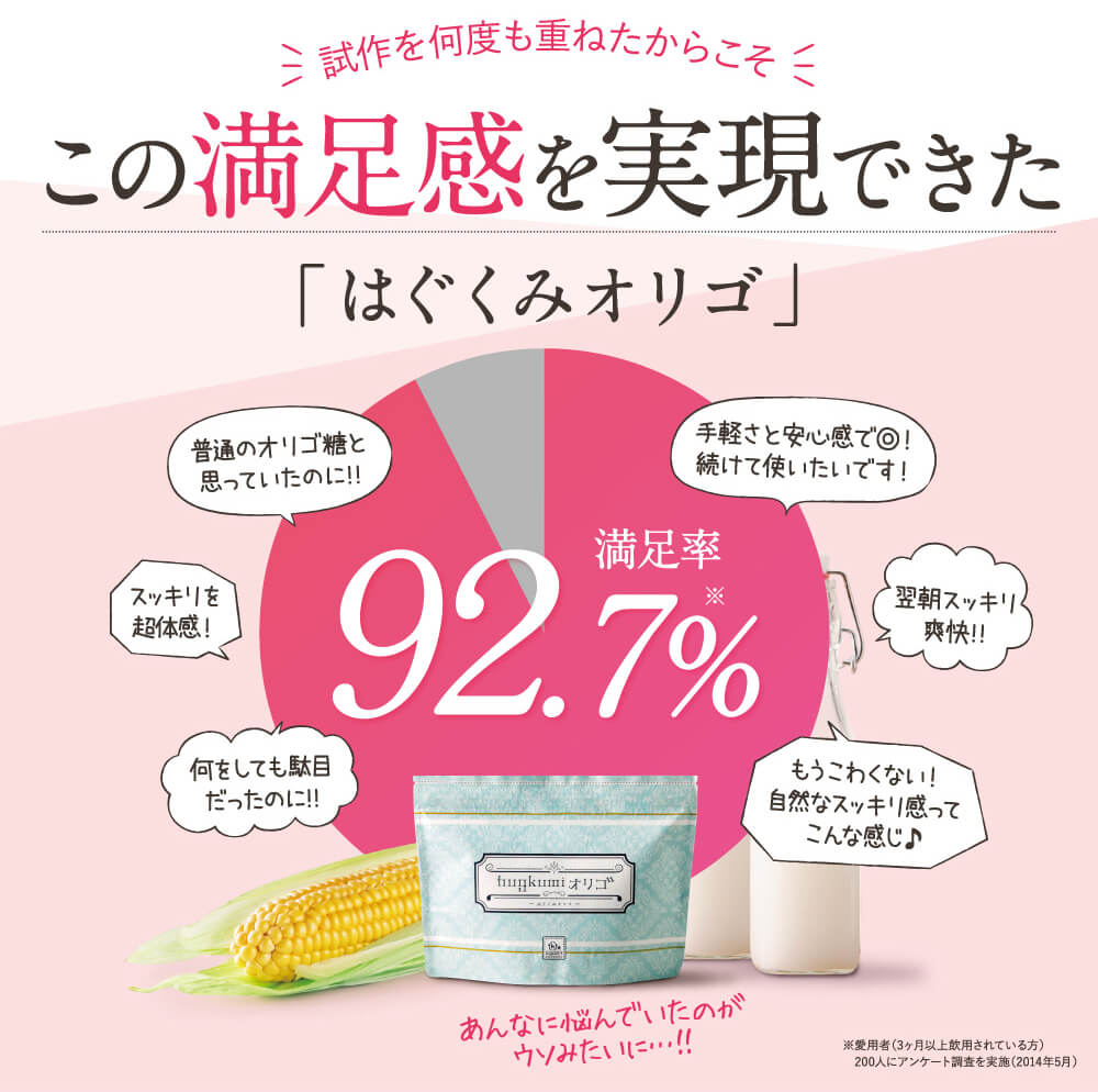 満足率92.7％