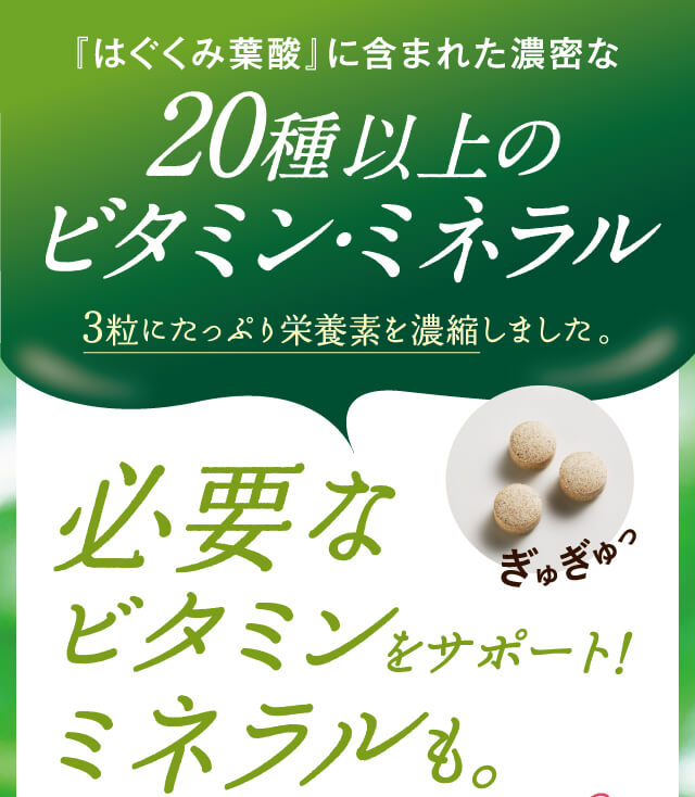 葉酸サプリメント【はぐくみ葉酸（公式）】｜妊活・妊娠中のママへ